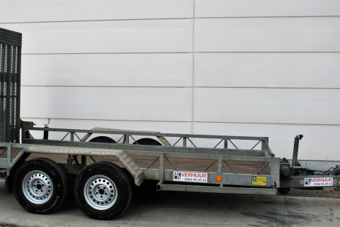 aanhangwagen machinetransporter